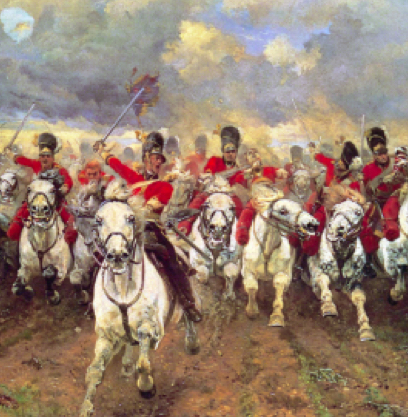 The battle of Waterloo